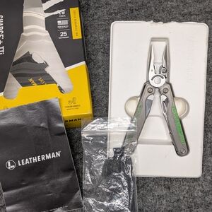 Leatherman Titanium Charge Multi-Tool In Original Damaged Package